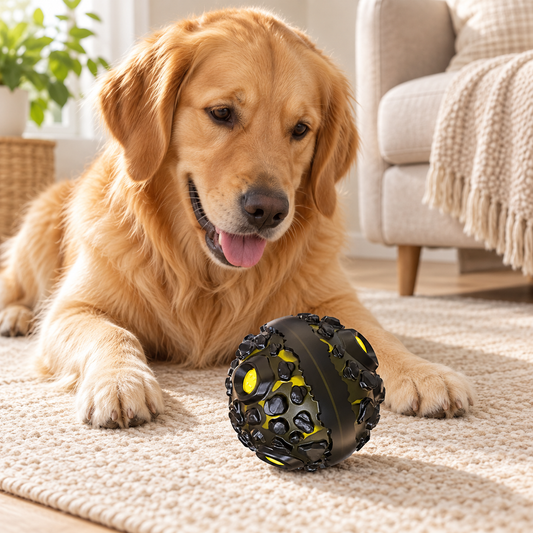 Squeaky Interactive Dog Ball - product view 2