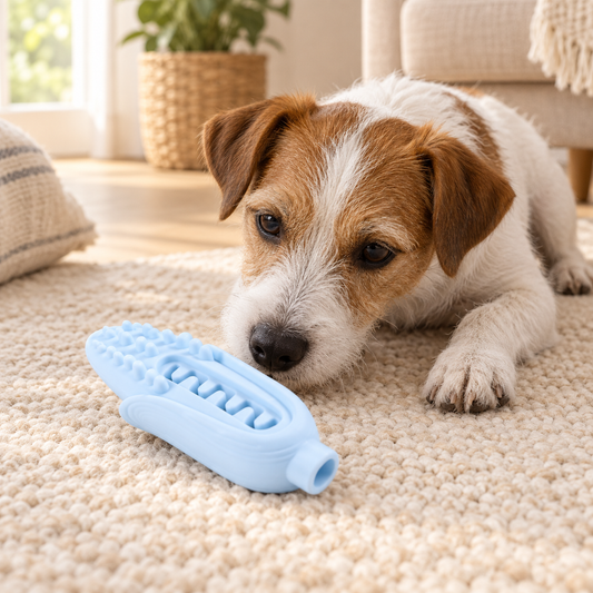 Corn-Shaped Silicone Dog Chew Toy - product view 2