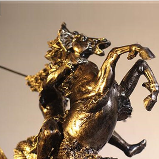 Poseidon-Themed Figurine