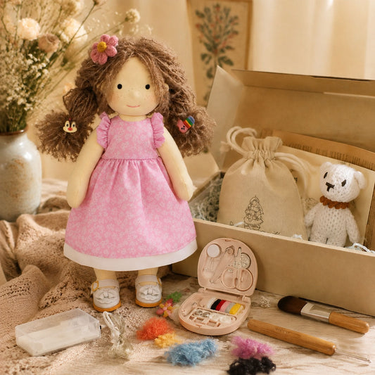 Amy - Halloween Cloth Doll with Hair Styling Kit