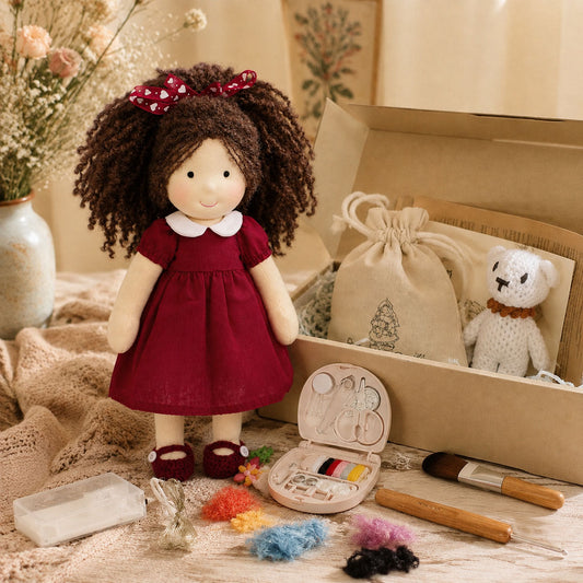 Eleanor - Halloween Cloth Doll with Hair Styling Kit