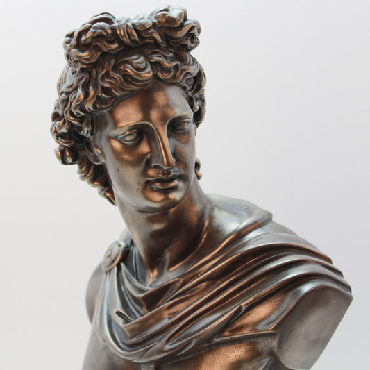 Bronze-Tone Classical Bust