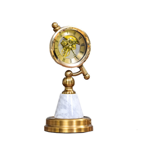 Decorative Metal Table Clock