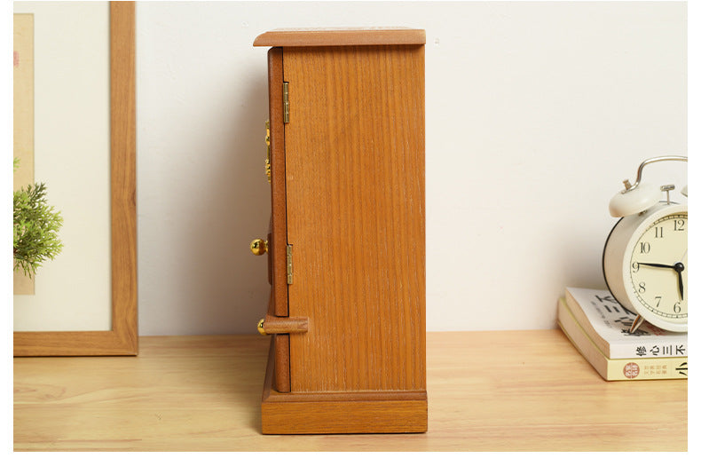 Wooden Jewelry Display Cabinet