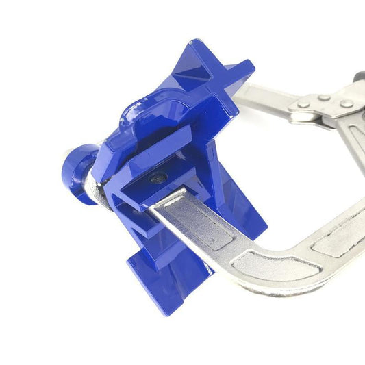 Manual Corner-Positioning Clamp with Locking Handle