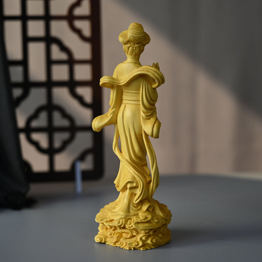 Chang’e Wood Figurine