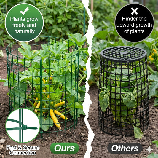 15 Panels (Each 12X12In) Plant Protectors & Animal Barrier Netting, Metal Wire Rabbit Guard/Garden Fencing Kit; for