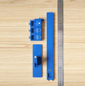 Adjustable Cabinet-Handle Positioning Jig