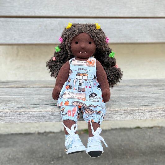 Bella - Handmade Cloth Doll