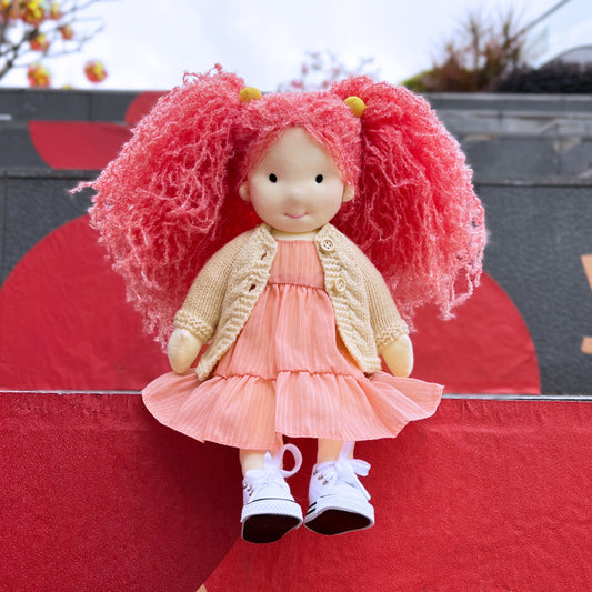 Caroline - Handmade Cloth Doll