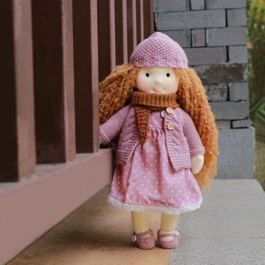 Gabrielle - Handmade Cloth Doll