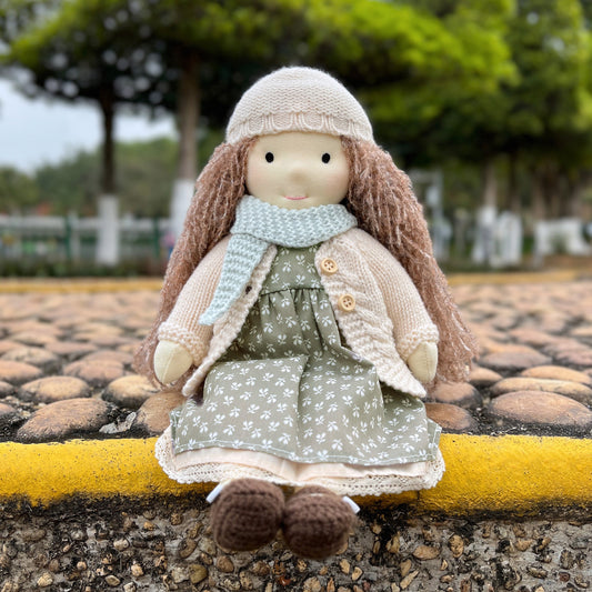 Lenka - Handmade Cloth Doll