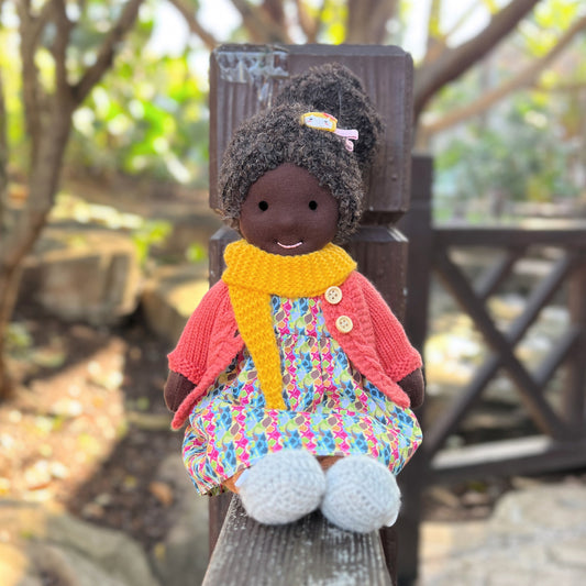 Lily - Handmade Cloth Doll