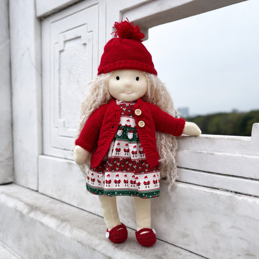 Allison - Handmade Cloth Doll