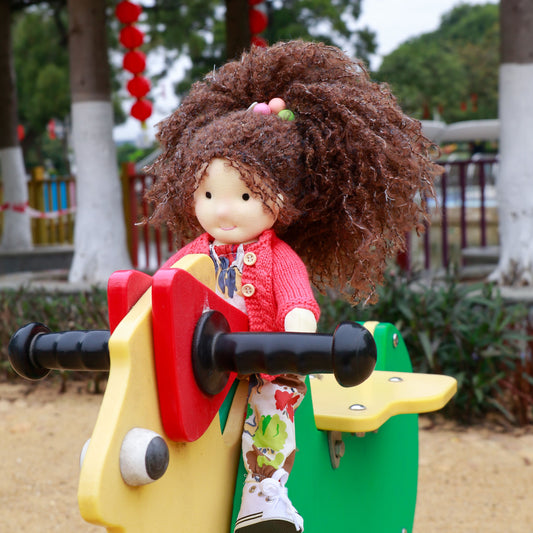 Agata - Handmade Cloth Doll