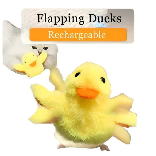 Rechargeable Flapping Duck Cat Toy - View 2