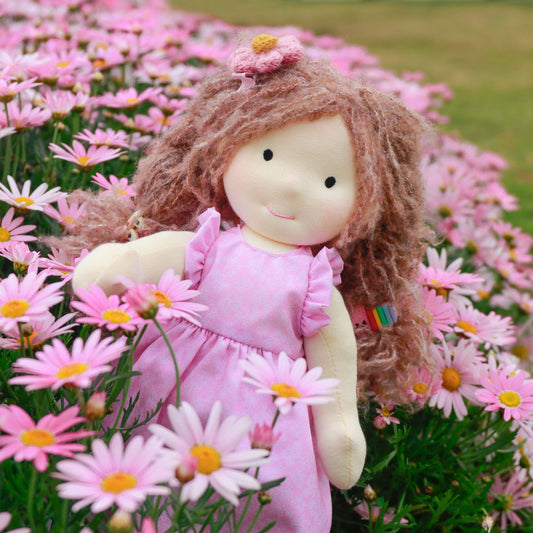 Amy - Handmade Cloth Doll