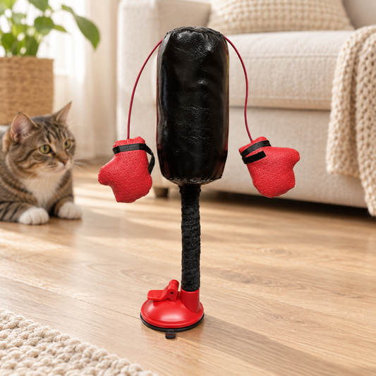 Interactive Cat Punching Bag Toy - main image