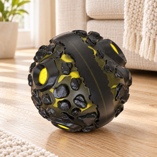 Squeaky Interactive Dog Ball - main image