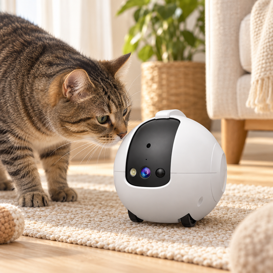 WiFi Cat Teaser Robot - product view 2