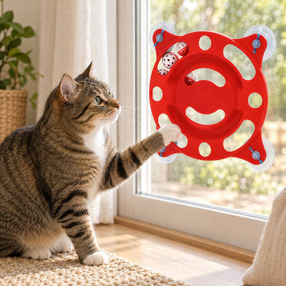 Suction-Cup Cat Teaser Toy - product view 2