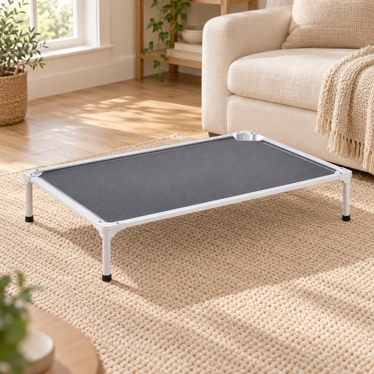 Elevated Mesh Dog Bed with Aluminum Frame - main image