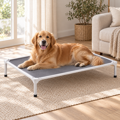 Elevated Mesh Dog Bed with Aluminum Frame - product view 2