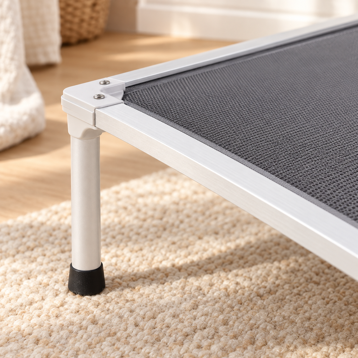 Elevated Mesh Dog Bed with Aluminum Frame - product view 3