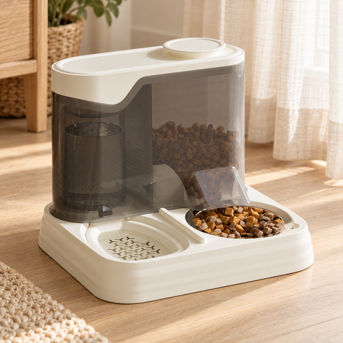 Gravity Pet Food and Water Dispenser - main image