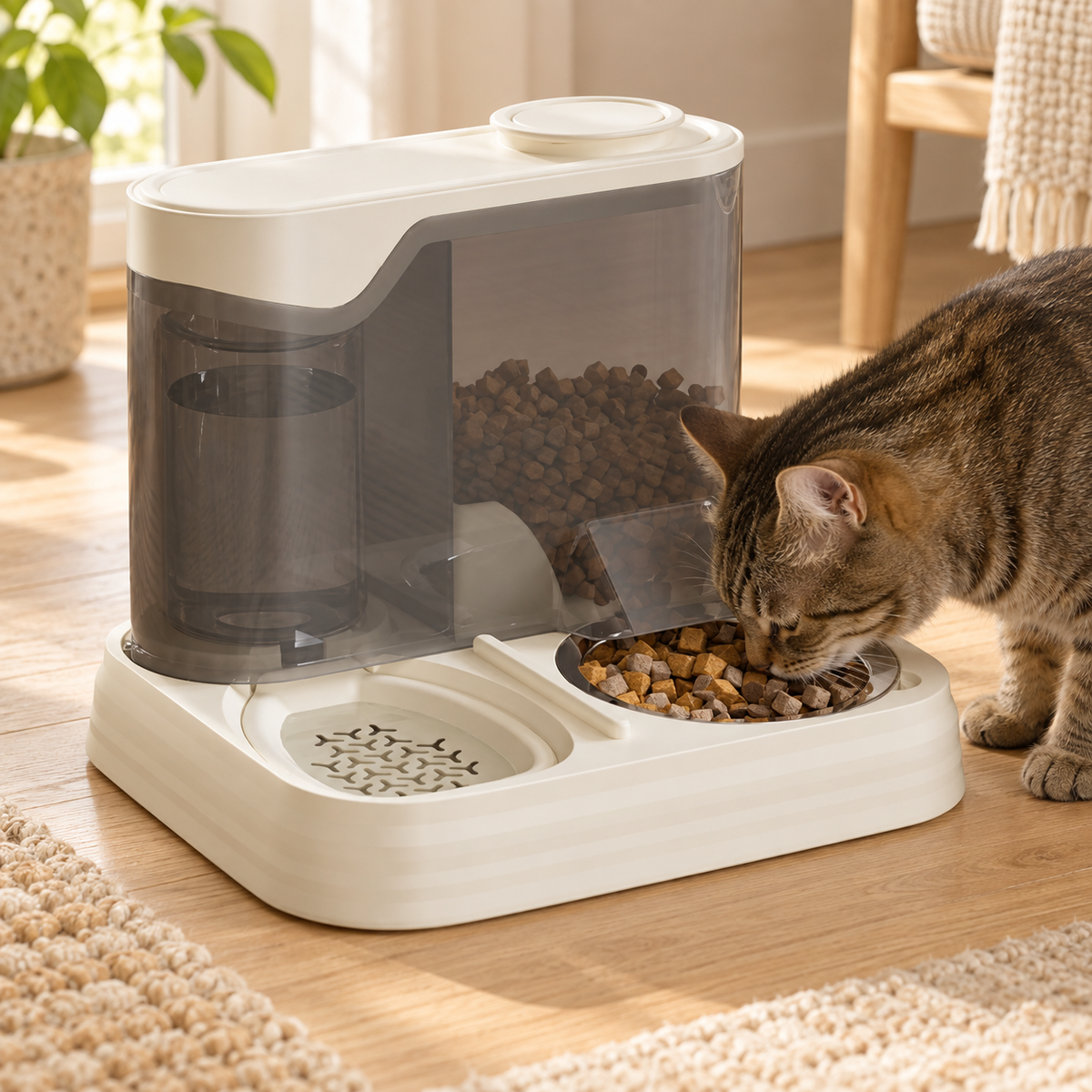 Gravity Pet Food and Water Dispenser - product view 2
