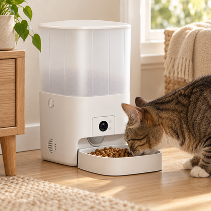 6L WiFi Pet Feeder with Camera - product view 2
