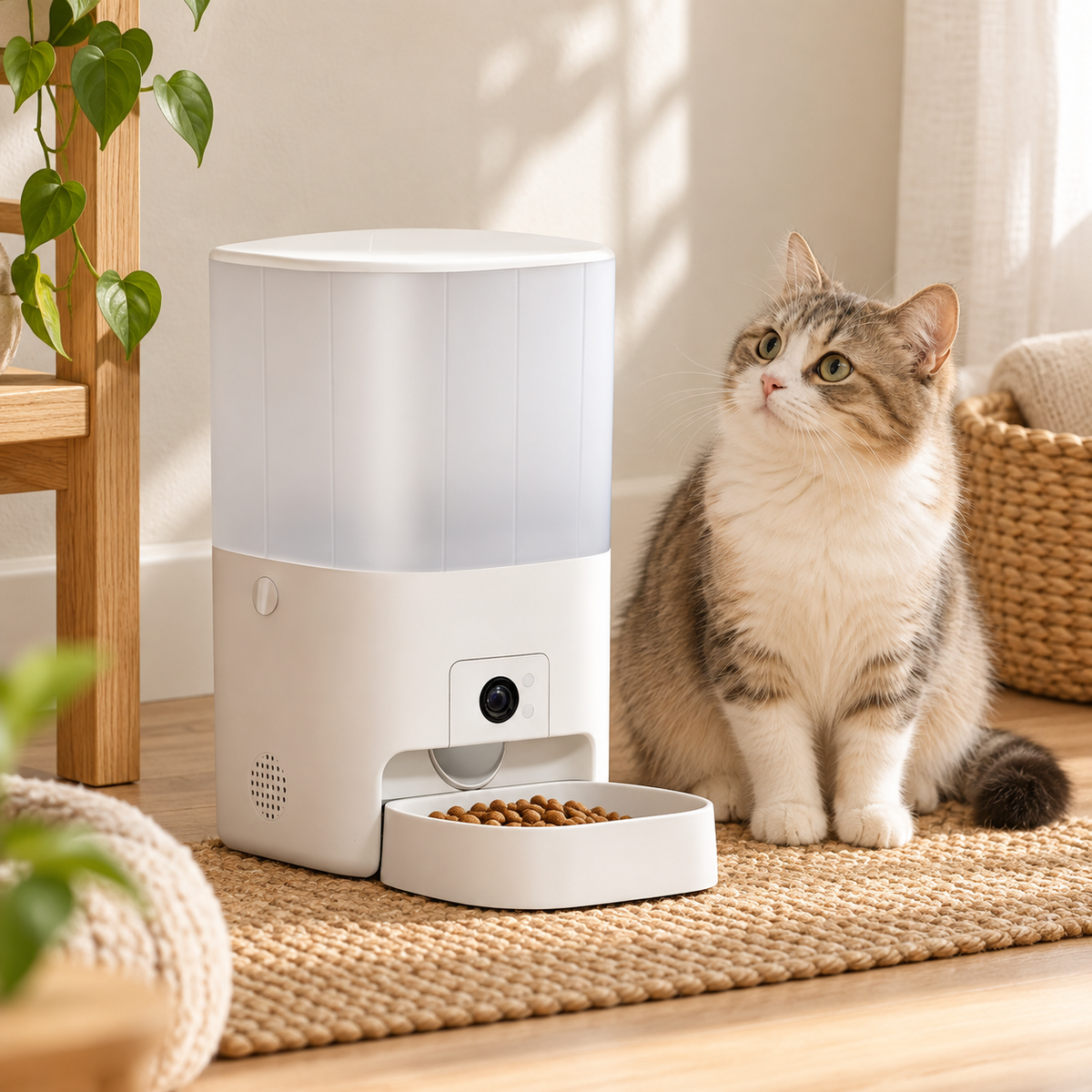 6L WiFi Pet Feeder with Camera - product view 5