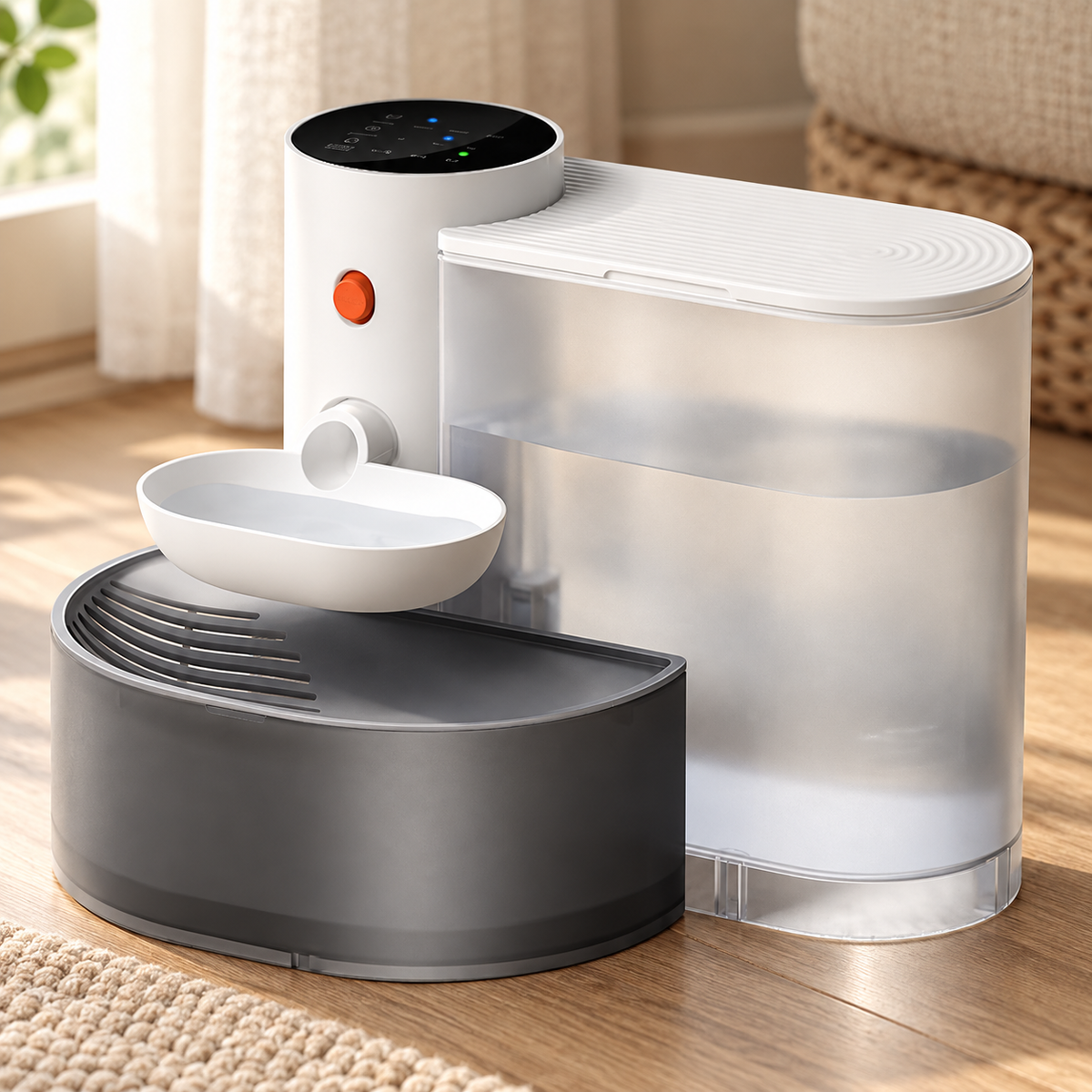 3L Cordless Pet Water Fountain - product view 4