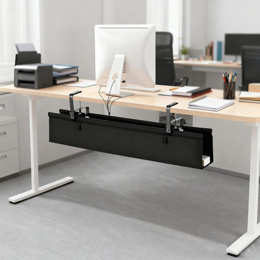 Clamp-On Under-Desk Cable Organizer
