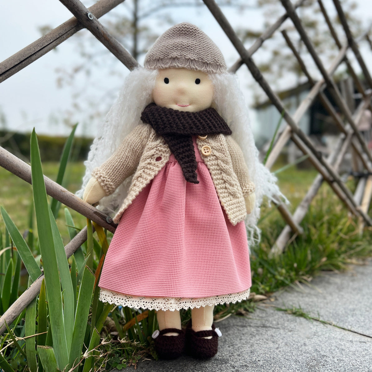 Lusia - Handmade Cloth Doll