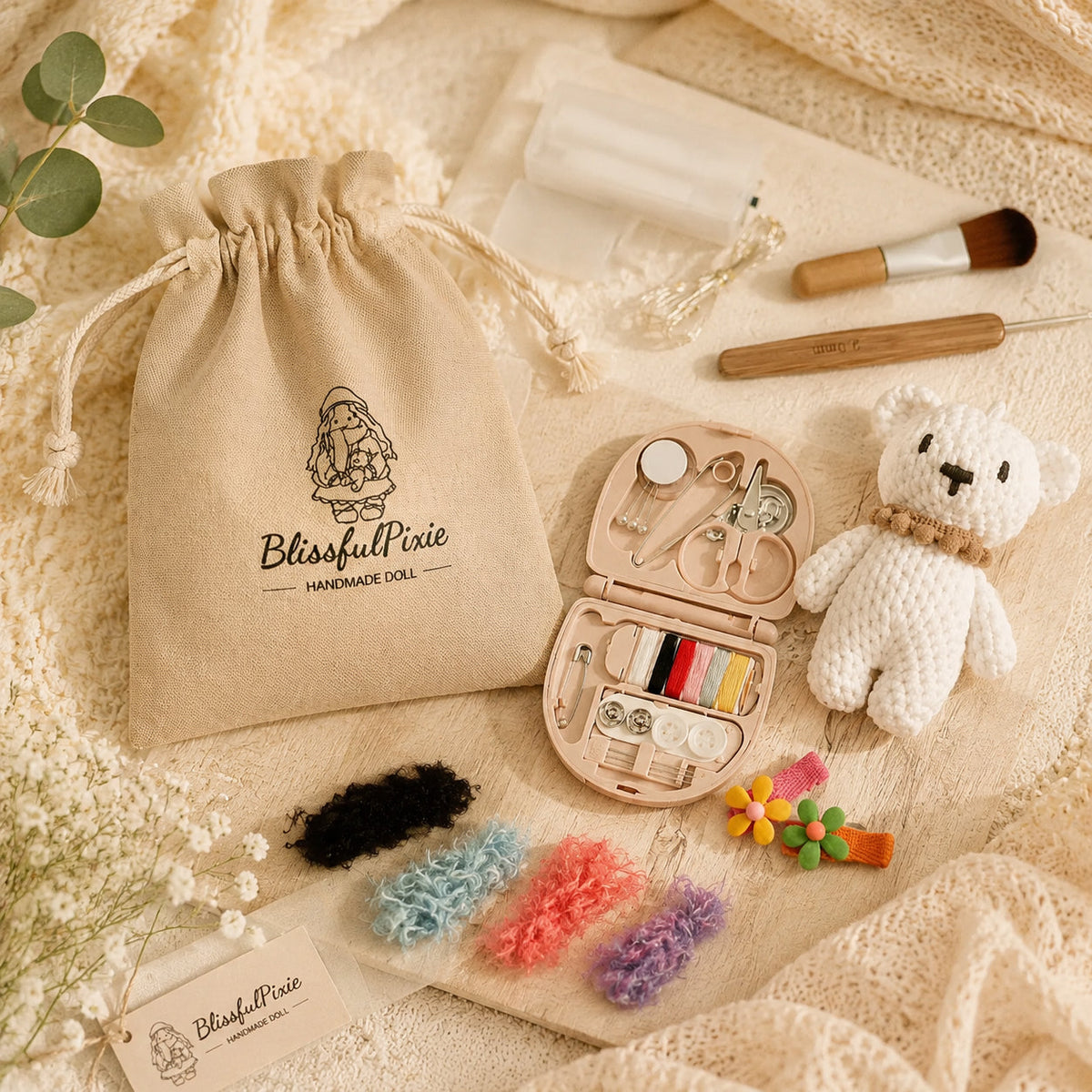 Hanne - Handmade Cloth Doll