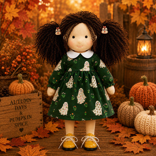 Inka - Halloween Cloth Doll with Hair Styling Kit