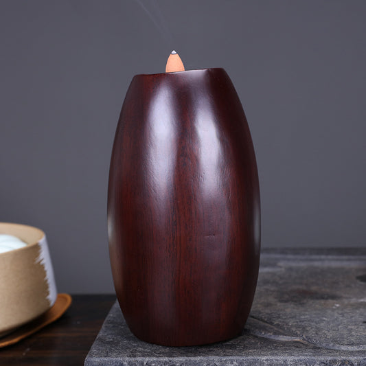 Brown Backflow Incense Holder