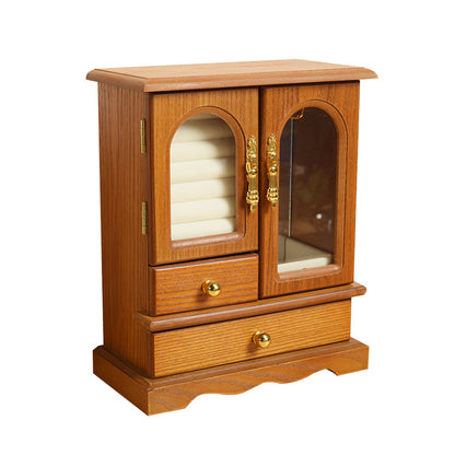 Wooden Jewelry Display Cabinet