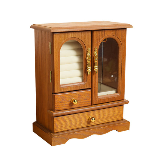 Wooden Jewelry Display Cabinet