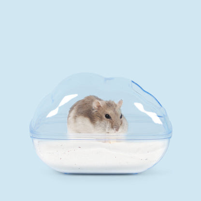 Covered Small-Pet Sand Bath with Style Options - View 14