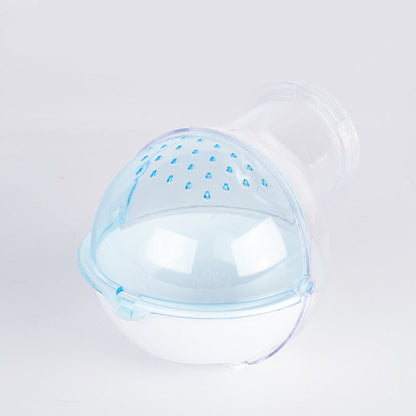 Covered Small-Pet Sand Bath with Style Options - View 9