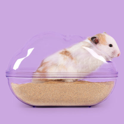 Covered Small-Pet Sand Bath with Style Options - View 13