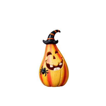 Halloween Witch Hat Pumpkin Lantern