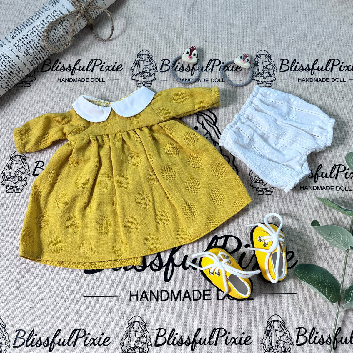Inka - Handmade Cloth Doll