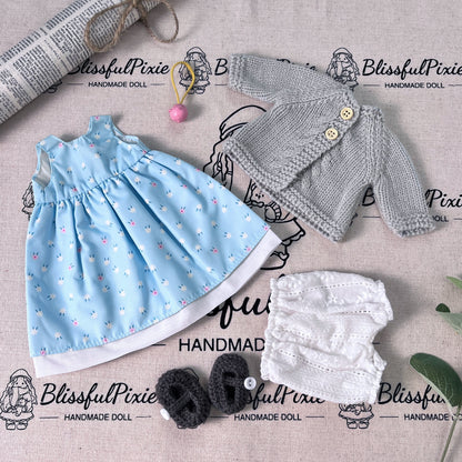 Louise - Handmade Cloth Doll