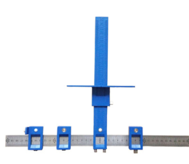 Adjustable Cabinet-Handle Positioning Jig