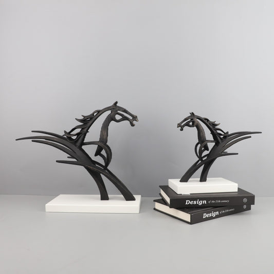 Metal Horse Sculptures
