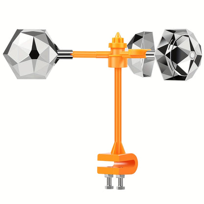 Bird Repeller, 360° Bird Repeller, Wind-Powered Bird Repeller, Rotating Bird Repeller, Bird Repeller for Garden Railings And