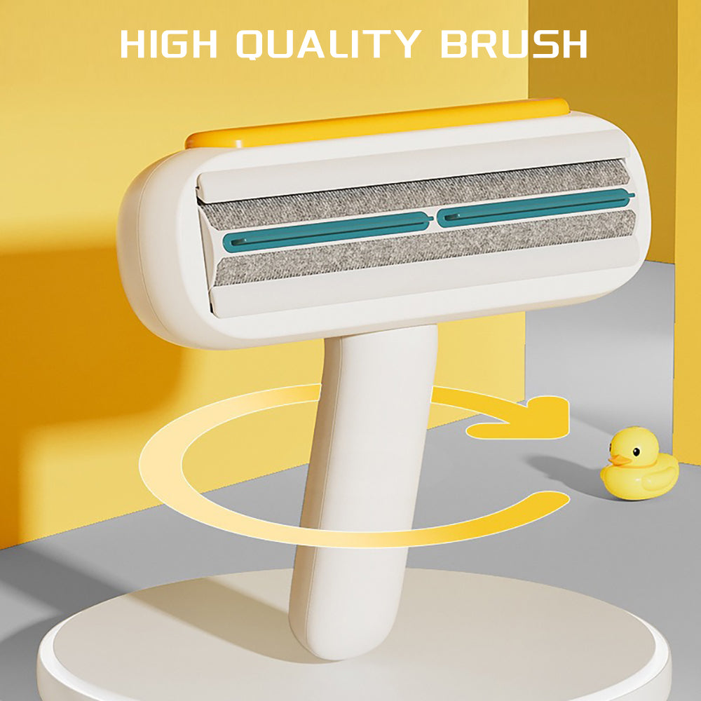 Reusable Yellow Pet Hair Roller for Upholstery